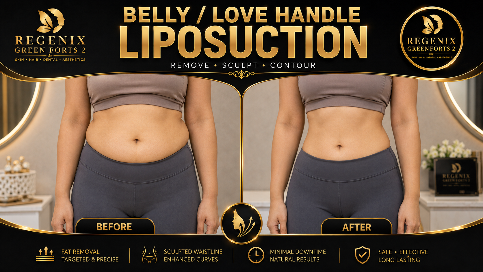 Belly / Love Handle Liposuction visual reference
