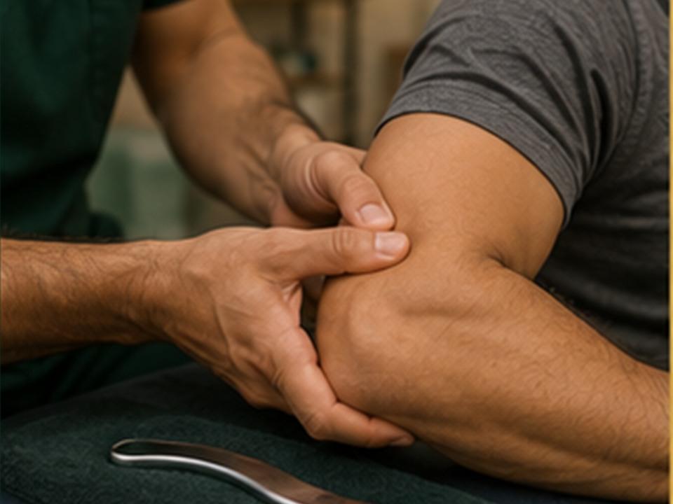 Golfer's & Tennis Elbow rehabilitation at Regenix Green Fort