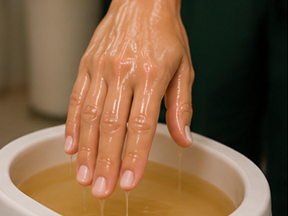 Wax Therapy rehabilitation at Regenix Green Fort